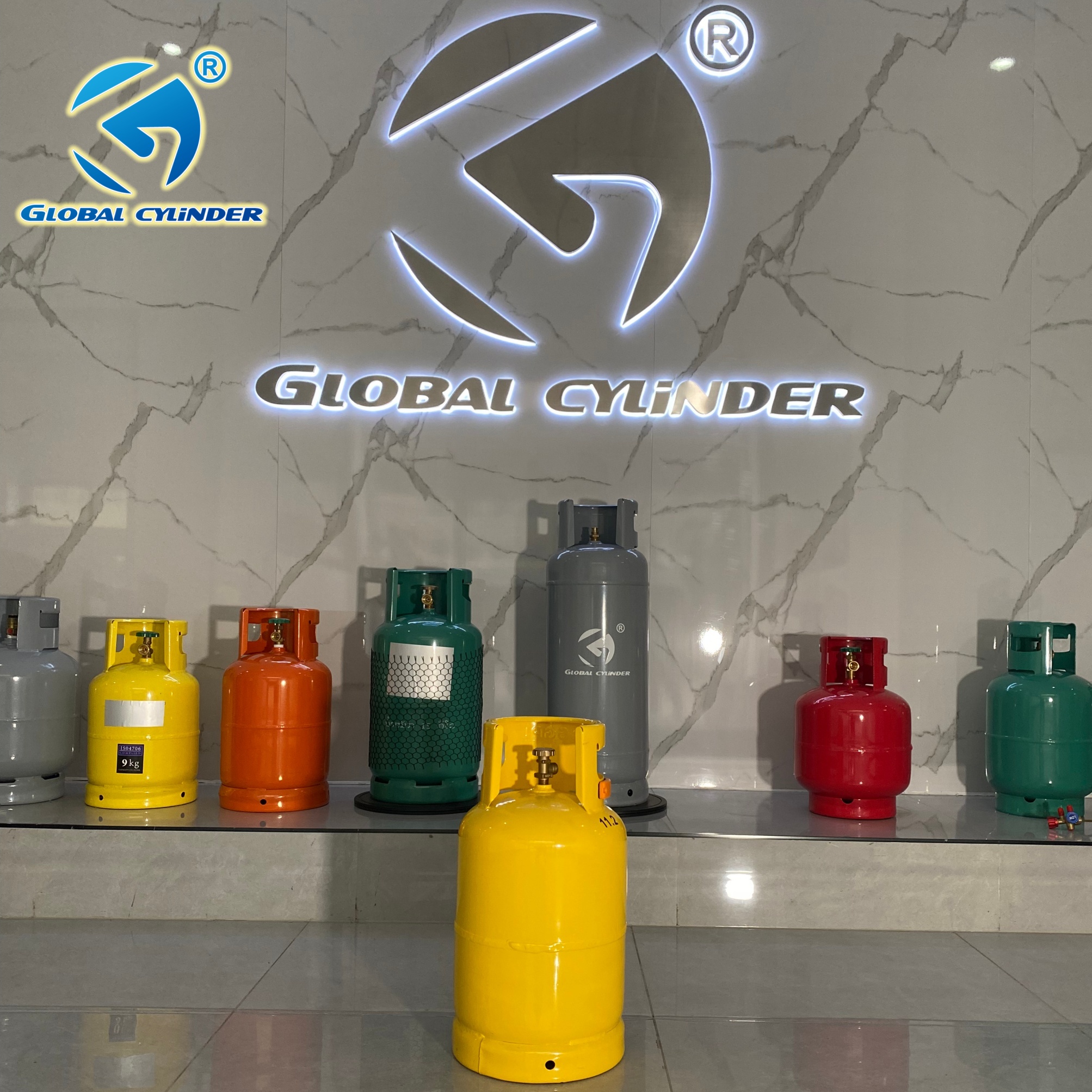 Hot Selling 11kg 26.2L LPG Gas Cylinder Empty Refillable Cooking Propane Tank High Quality For Poland Romania