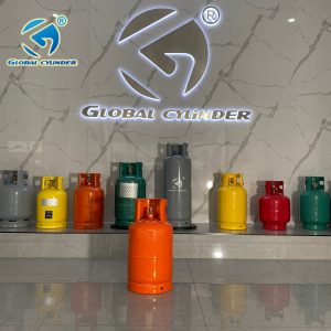 25LBS Empty Refillable LPG Gas Cylinder Household Cooking Propane Tank For Honduras Guatemala